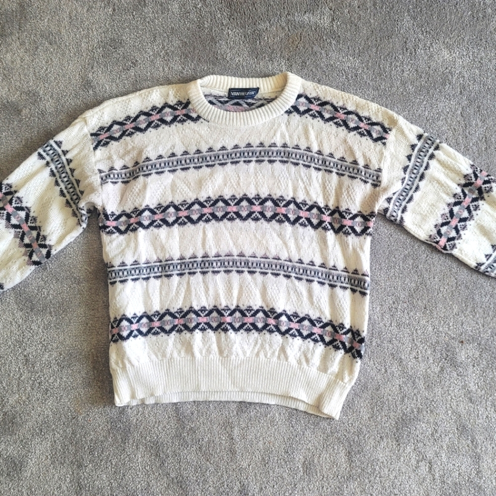 RARE VINTAGE Van Heusen Sweater M/L